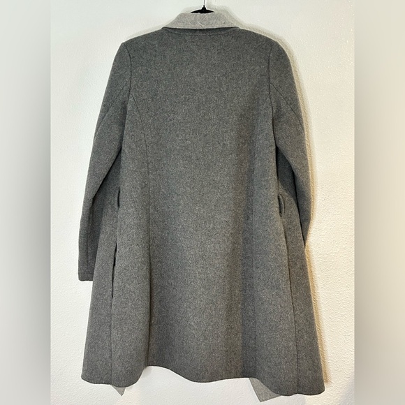 Abercrombie & Fitch Two-Tone Gray Coat Size Small - Picture 4 of 7